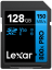 Lexar SDXC 800x Pro UHS-I cards, C10 (V30) U3, R150/W45, 128GB