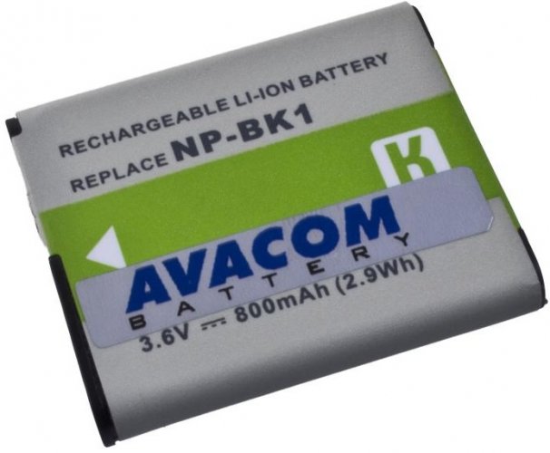 Avacom ekvivalent Sony NP-BK1
