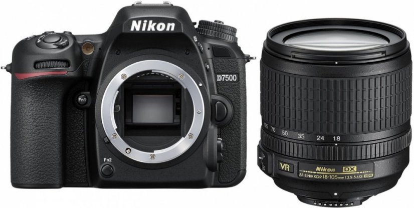 Nikon D7500 + 18-105 VR