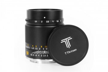 TTArtisan uvádza na trh objektív 50 mm F1,4 ASPH za 235 USD pre full-frame bezzrkadlovky