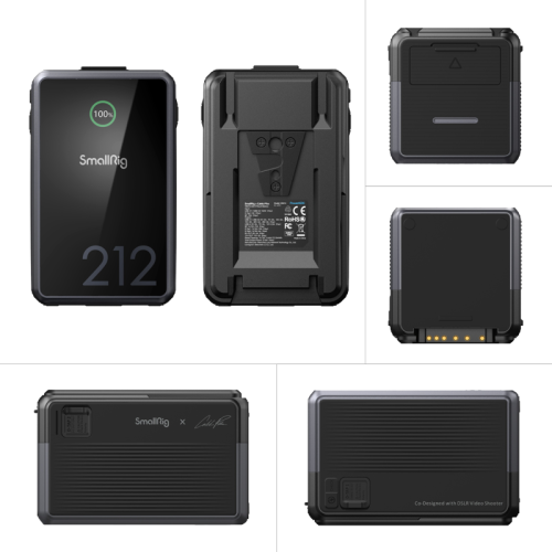 SmallRig 4293 V-Mount baterie VB212 Mini x Caleb Pike