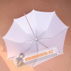 Studiový fotografický difuzní deštník 110cm bílý (D110B)