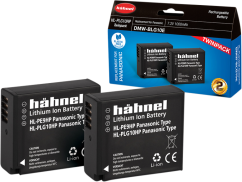 Hähnel Battery Panasonic HL-PLG10HP / DMW-BLG10E Twin Pack