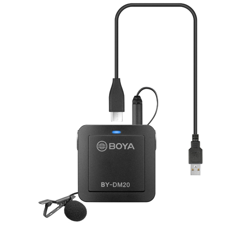 BOYA BY-DM20 Zweikanal-Aufnahmekit für iOS und Android