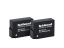 Hähnel Battery Panasonic HL-PLC12 / DMW-BLC12 Twin Pack