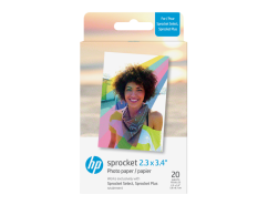 HP Sprocket Zink Paper Select 20 Pack 2,3x3,4"