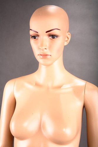 Figurína dámská, světlá barva kůže, výška 175cm