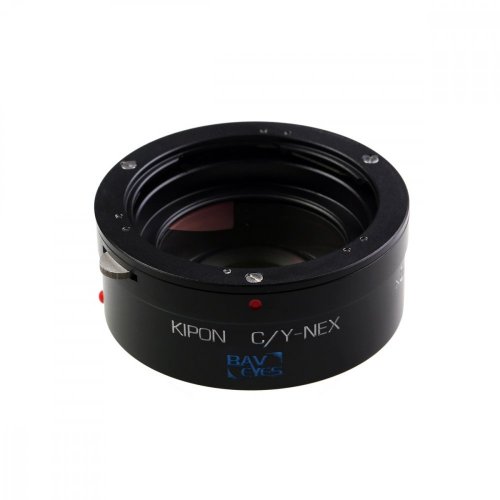 Kipon Baveyes Adapter von Contax / Yashica Objektive auf Sony E Kamera (0,7x)