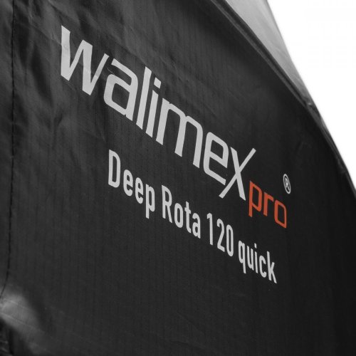 Walimex pro Deep Rota Softbox 120cm quick (Studio Line Serie) für Multiblitz P