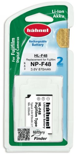 Hähnel HL-F48, Fujifilm NP-48, 870mAh, 3,6V, 3,1Wh