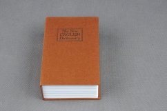 Széf, pénztárgép, könyvszótár 180x120x60mm arany (KX8 arany)