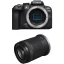 Canon EOS R10 mit RF-S 18-150mm Objektiv und EF-EOS R Adapter
