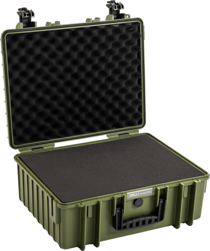 B&W Outdoor Cases BW Outdoor Cases Type 6000 / Bronze green (pre-cut foam) B&W Outdoor Cases BW Outdoor Cases Type 6000 / Bronze green (pre-cut foam)