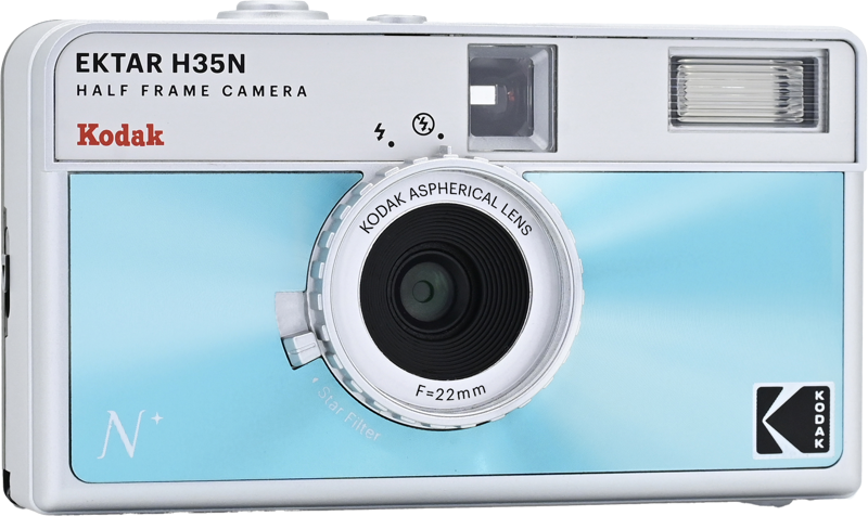 Kodak EKTAR H35N Camera Glazed Blue