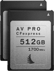 Angelbird CFexpress AV PRO (Match Pack Nikon D6) (R1700) 512GB | 2 PACK