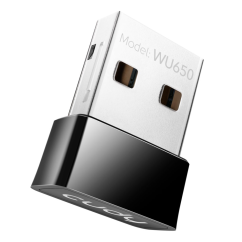 Síťová karta Cudy AC650 Wi-Fi USB, mini (WU650)