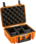B&W Outdoor Koffer Typ 1000 mit Einteilung  Orange