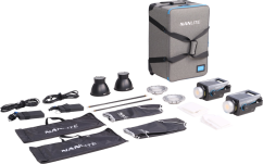 Nanlite FC-300B 2-Light Trolley Case Kit