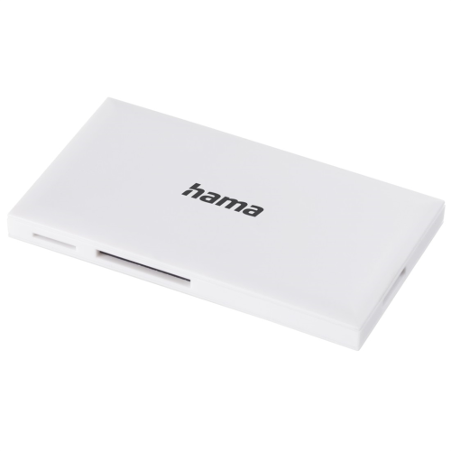 Hama USB 3.0 multi čtečka karet, SD/micro SD, CF, MS, bílá