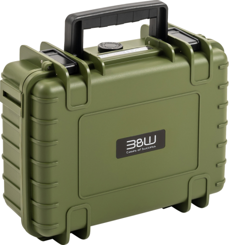 B&W Outdoor Cases BW Outdoor Cases Type 1000 / Bronze green (pre-cut foam) B&W Outdoor Cases BW Outdoor Cases Type 1000 / Bronze green (pre-cut foam)