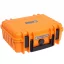 B&W Outdoor Koffer Typ 1000 mit Schaumstoff Orange