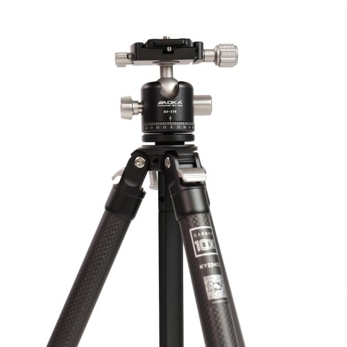 AOKA KY224CL karbónový statív + BH25R Kugelkopff