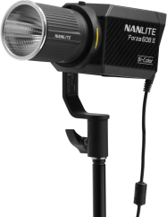 Nanlite Forza 60B II LED Bi-color Spot Light with 19°&36° Projection Attachment