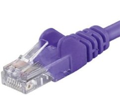 Patch kábel UTP Cat 6, 2m - lila