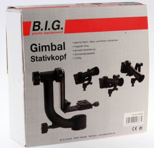 B.I.G. GIM-L Gimbal statívová hlava