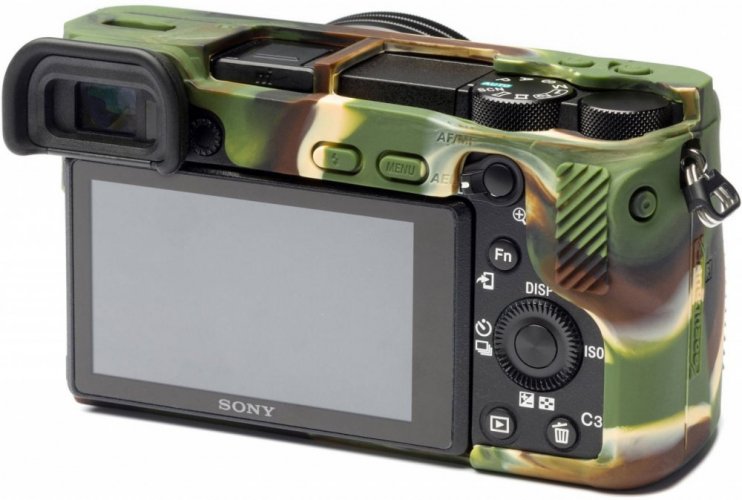 easyCover Schutzhülle f. Sony Alpha A6500 Camouflage
