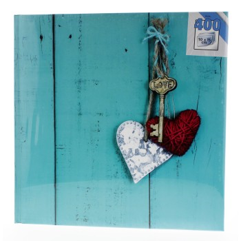 Hama album classic RUSTICO 30x30 cm, 100 stran, Love Key