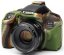 easyCover Silikon Schutzhülle f. Canon EOS 850D Camouflage