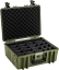 B&W Outdoor Cases BW Outdoor Cases Type 6000 / Bronze green (divider system)