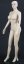 Figurine "Woman", white skin color, height 180 cm