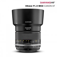 Samyang 85mm F1,4 MKII Objektiv für Canon EF