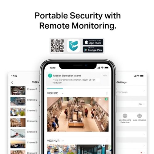 Kamera TP-Link VIGI C440-W(4mm) 4MPx, IP Dome, WiFi, 30m osvětlení