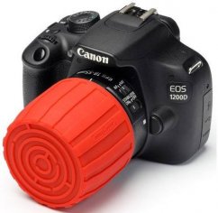 easyCover univerzálny kryt objektívu s filtrovým závitom 52-77mm červený