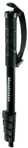 Manfrotto MMCOMPACT-BK, Compact Photo Monopod, 5-sections, Black