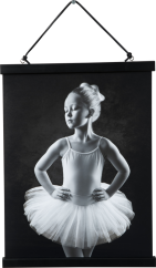 Focus Poster Frame Magnetic Black 22cm