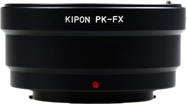 Kipon adaptér z Pentax K objektivu na Fuji X tělo