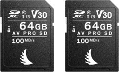 Angelbird SD Match Pack for Nikon AV PRO V30 64 GB | 2 PACK