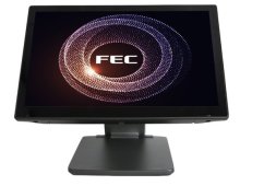Dotykový monitor FEC XM-3015 15" LED LCD, PCAP, USB, VGA/HDMI, bez rámčeka, stojan XPPC, čierno-strieborný