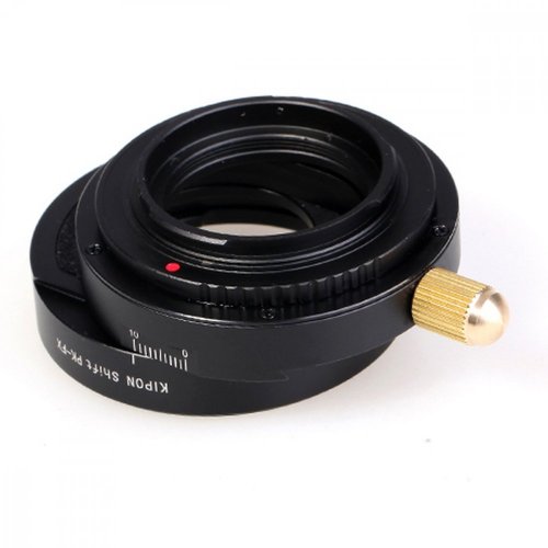 Kipon Shift Adapter from Pentax K Lens to Fuji X Camera