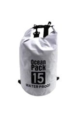 Ocean Pack, vodotěsný vak 15L bílý (OCP15W)