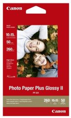 Fotopapier Canon PP-201 10x15cm glänzend, 50 Stück, 260g/m2