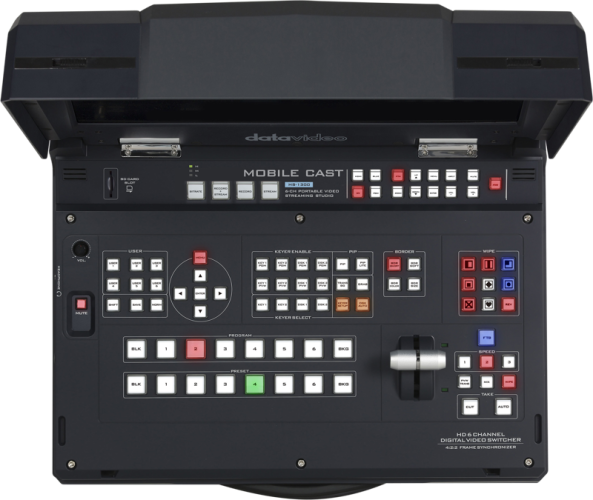 Datavideo HS-1300 6-Channel HD Portable Video Streaming Studio