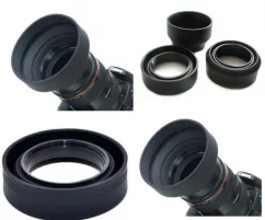 forDSLR 49mm Collapsible Rubber Lens Hood