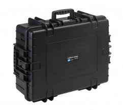 B&W Outdoor Case 6500, prázdny kufor čierny