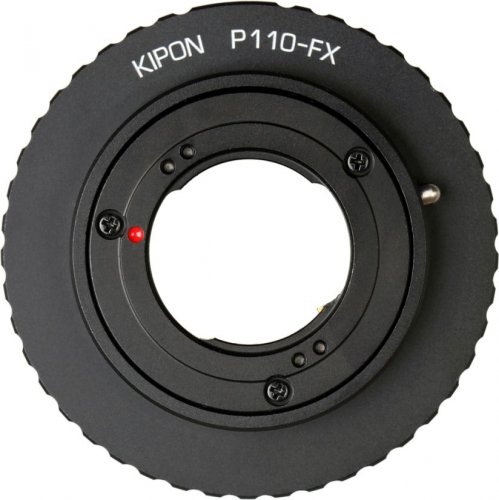 Kipon adaptér z Pentax 110 objektívu na Fuji X telo
