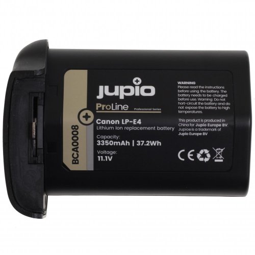Jupio LP-E4 pro Canon, 3.350 mAh